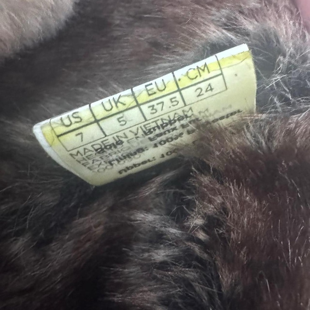 Toms Black Faux-Fur-Lined Boots - Picture 7 of 8